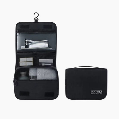 Grande trousse de toilette voyage noir - À vos trousses