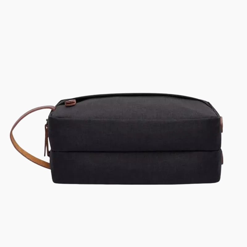 Trousse de toilette homme double compartiment noir - À vos trousses