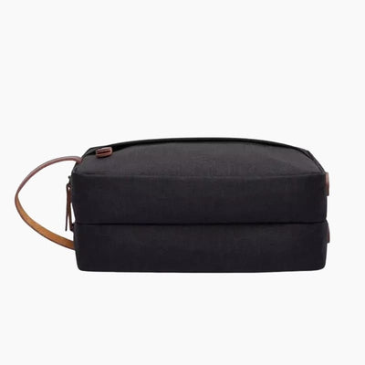 Trousse de toilette homme double compartiment noir - À vos trousses