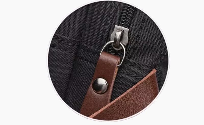 Trousse de toilette homme double compartiment noir - À vos trousses